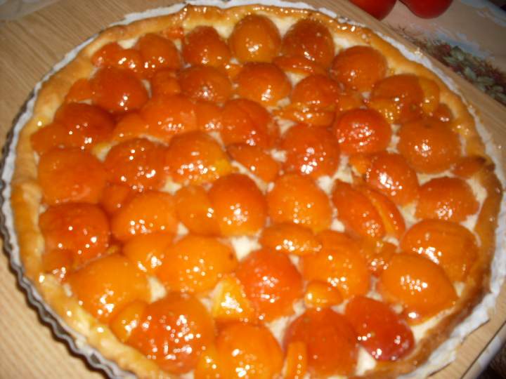 TARTE AUX ABRICOTS