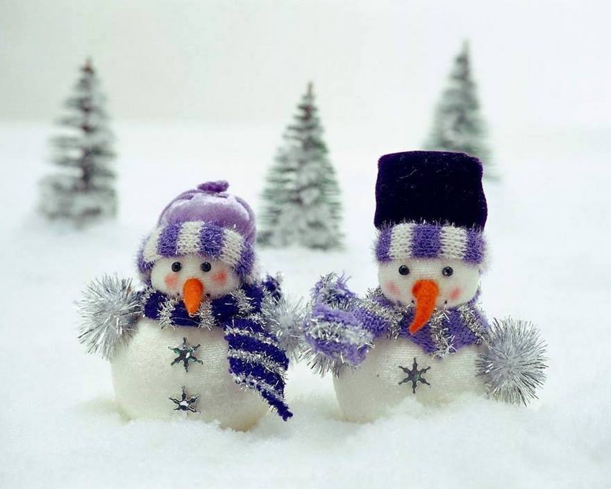 fete noel les bonhommes de neige